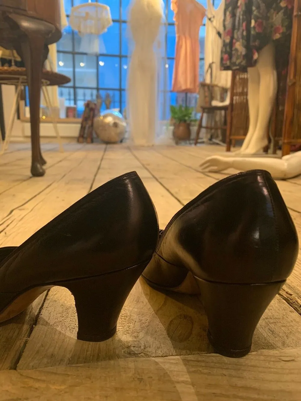 1940s Leather Shoes by Rayne