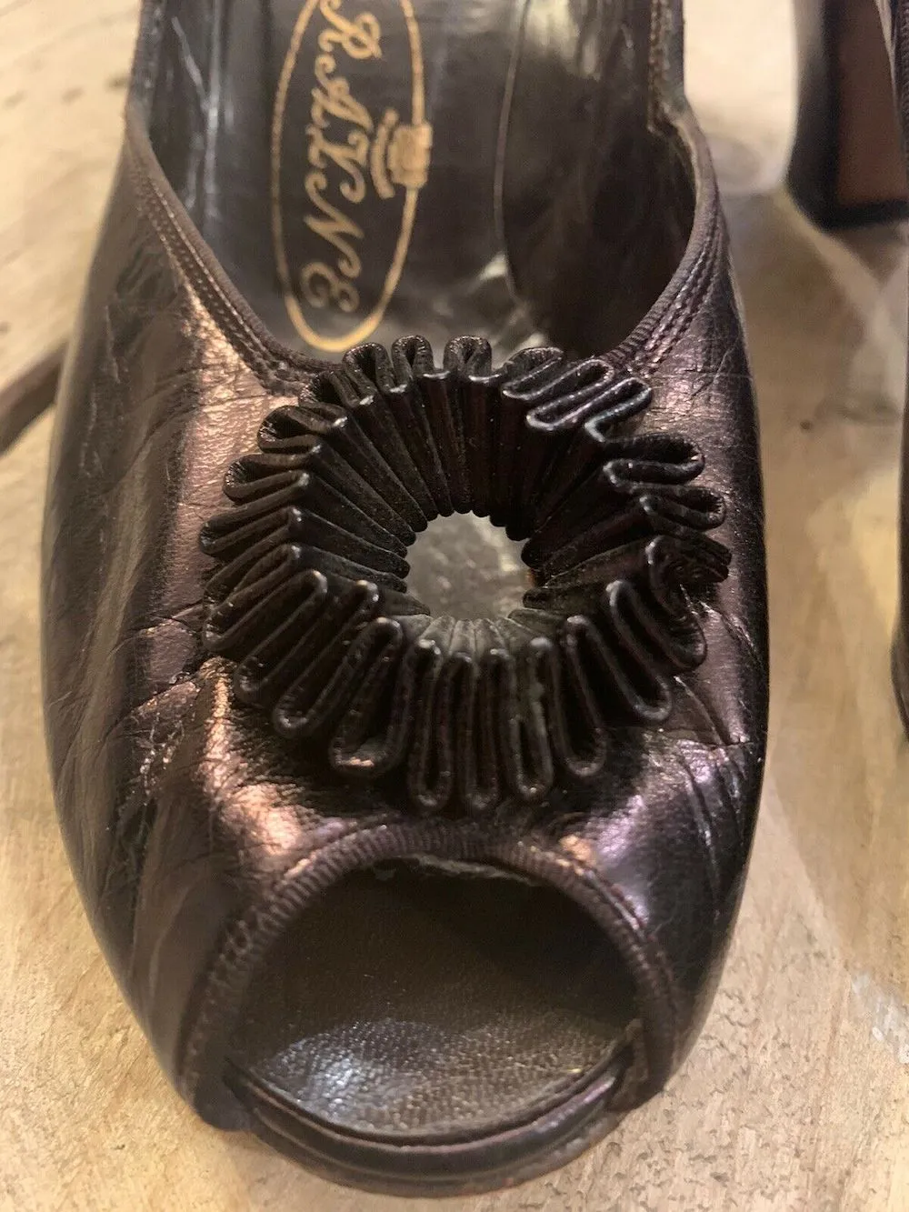 1940s Leather Shoes by Rayne