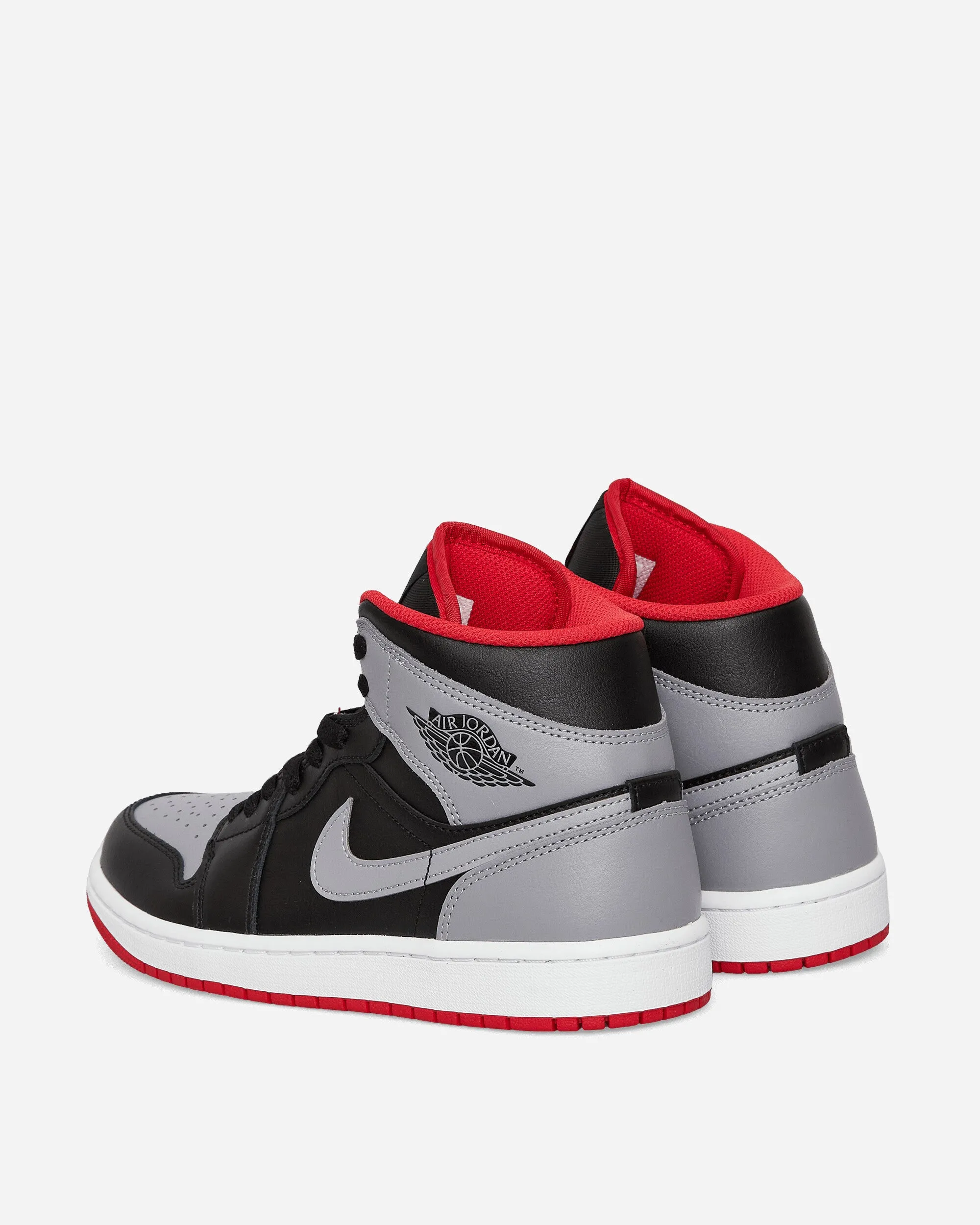 Air Jordan 1 Mid Sneakers Black / Cement Grey