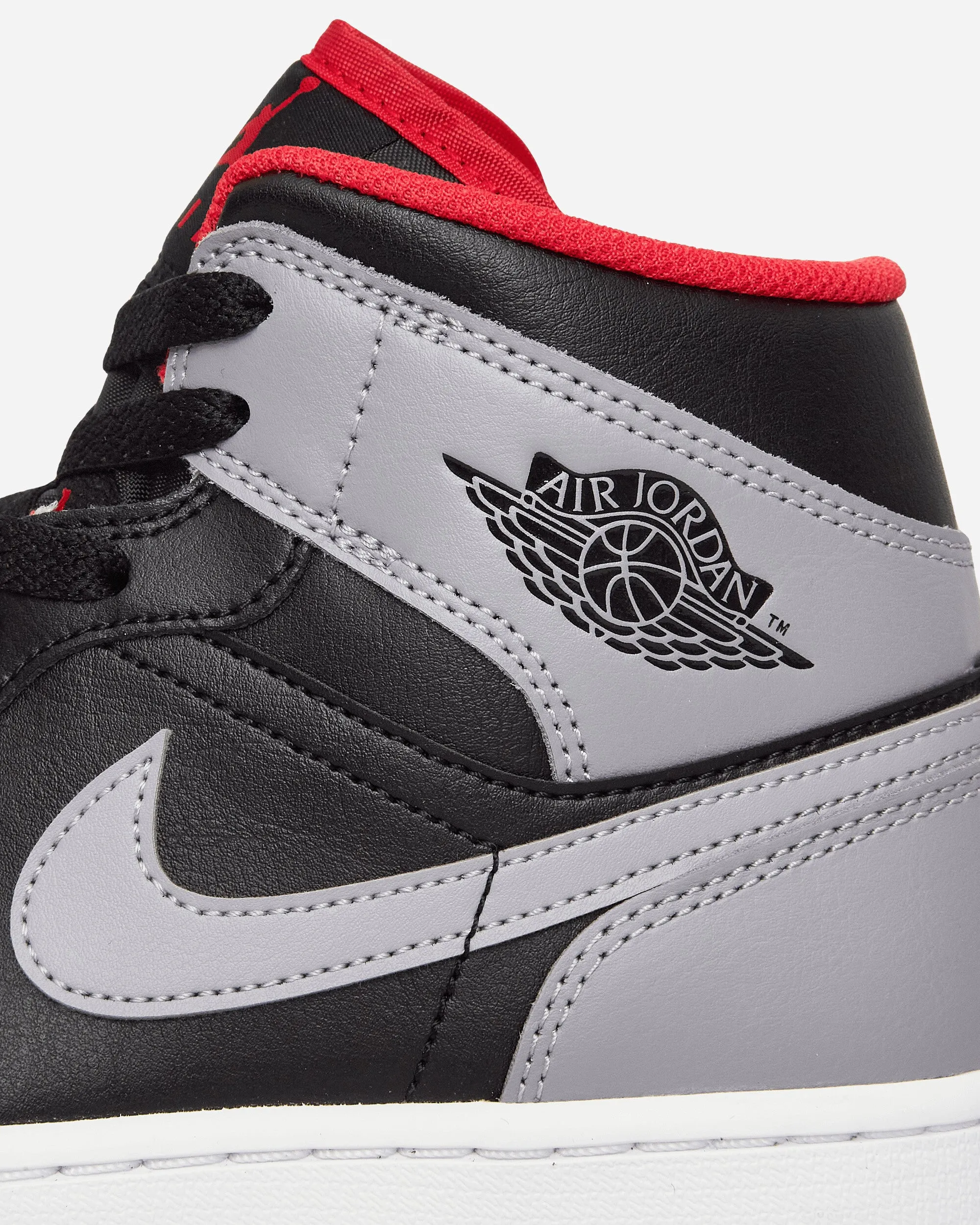 Air Jordan 1 Mid Sneakers Black / Cement Grey