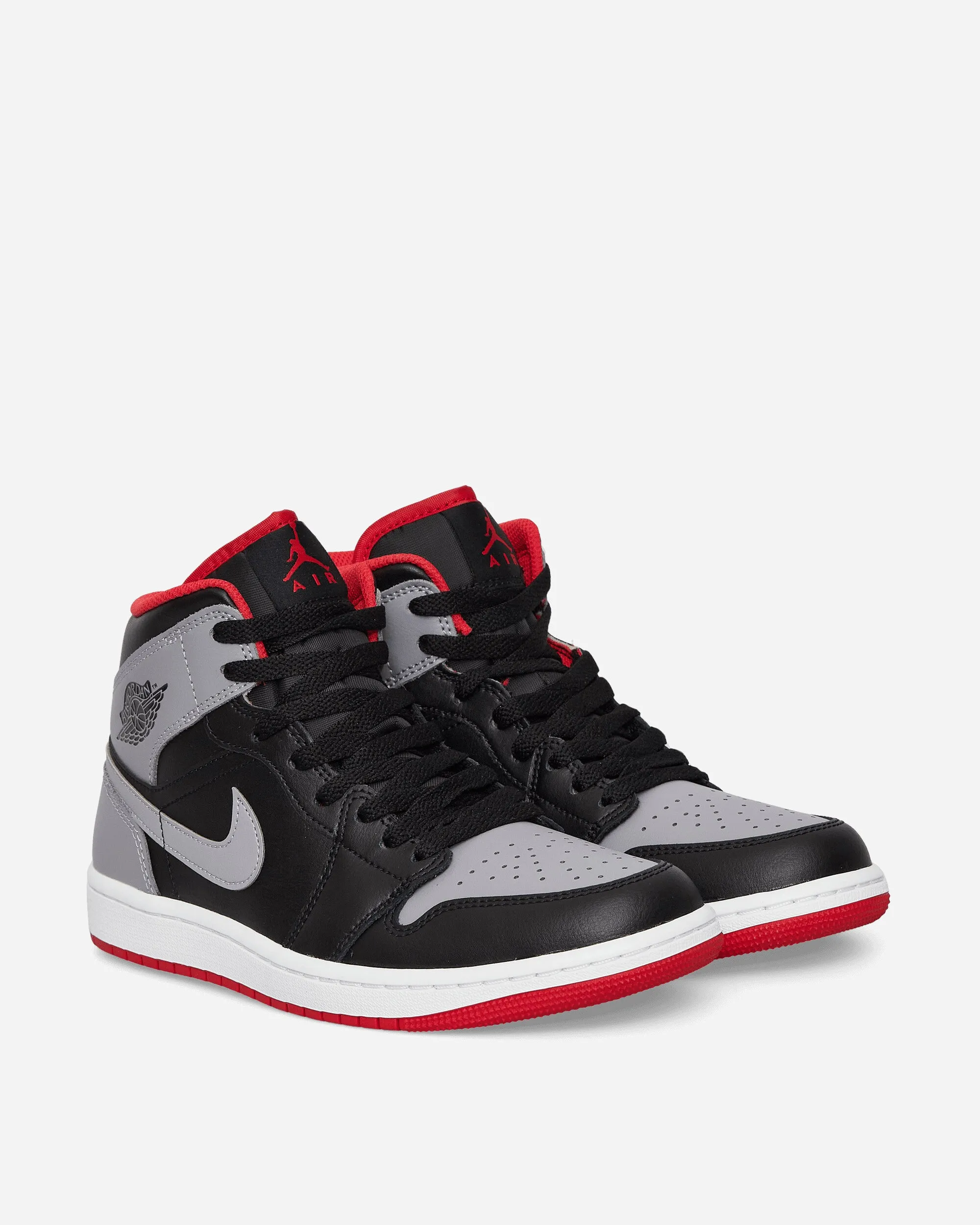 Air Jordan 1 Mid Sneakers Black / Cement Grey