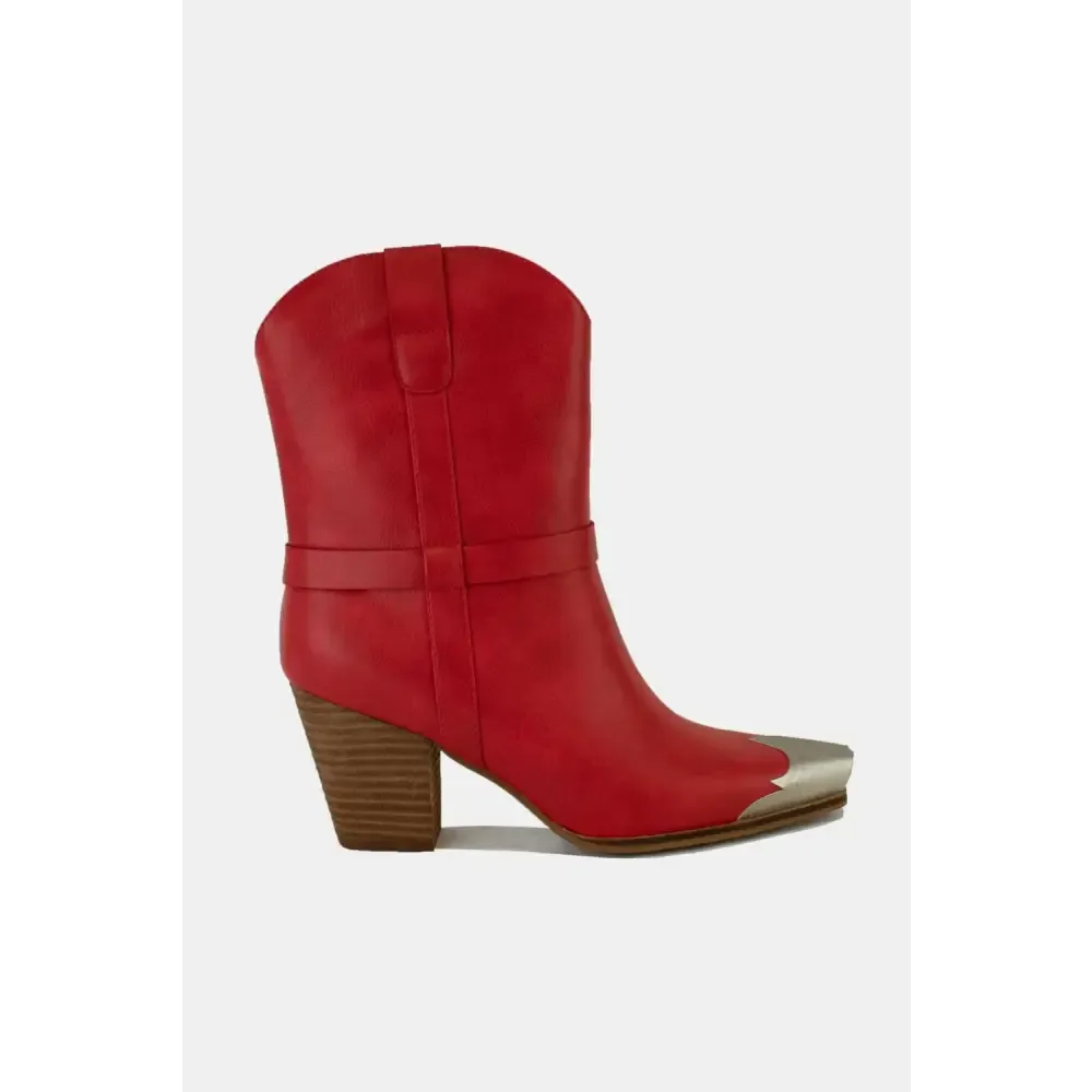 Beast Fashion Faux Leather Ankle Boots for Luxury Fashion Enthusiasts