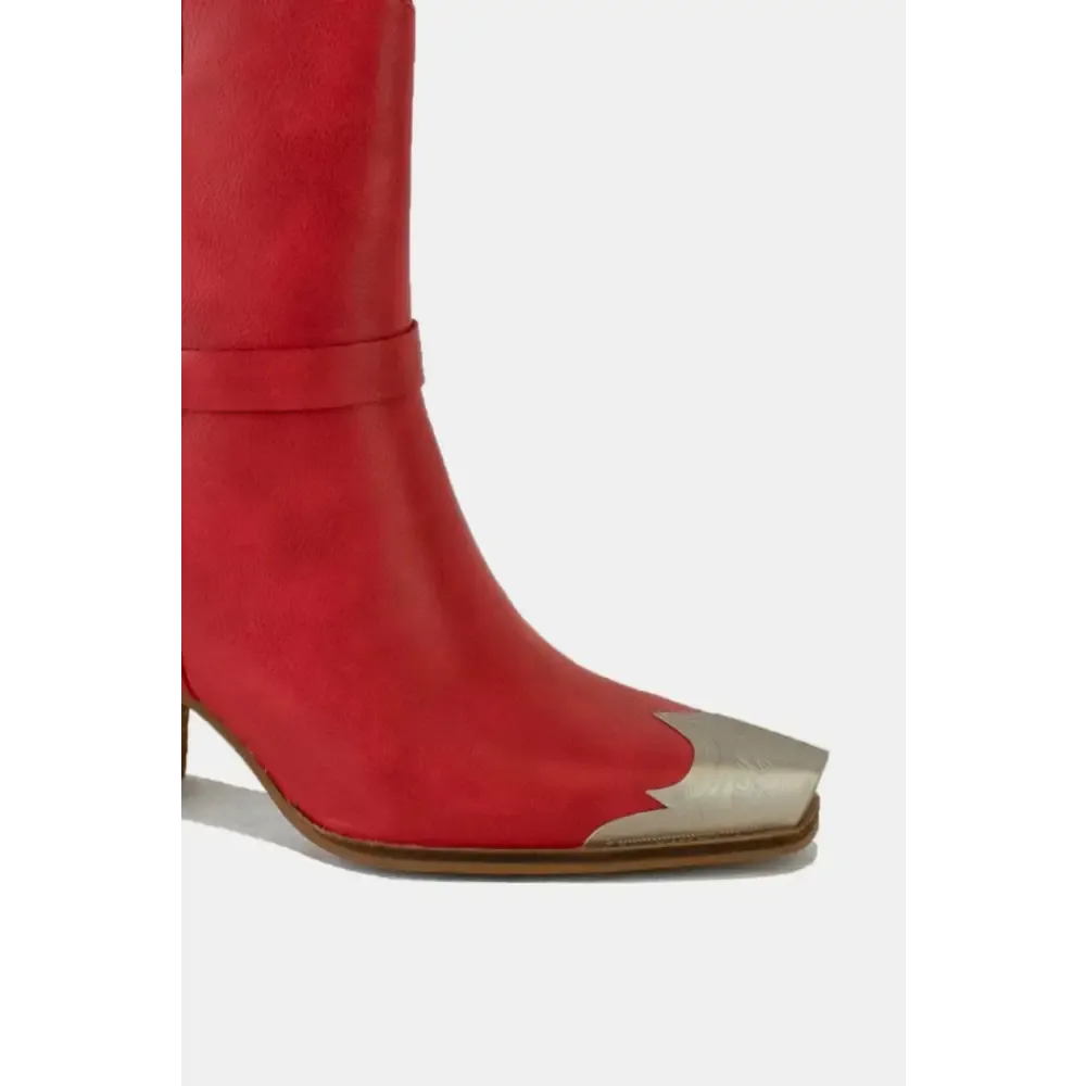 Beast Fashion Faux Leather Ankle Boots for Luxury Fashion Enthusiasts