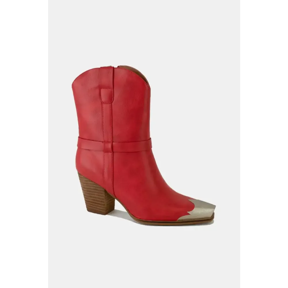 Beast Fashion Faux Leather Ankle Boots for Luxury Fashion Enthusiasts