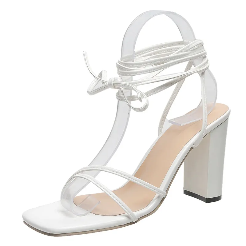 BerriesJam - Fashion Cross Strap Toe Open Sexy High Heels