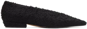 Bottega Veneta Black Almond Ballerina Flats