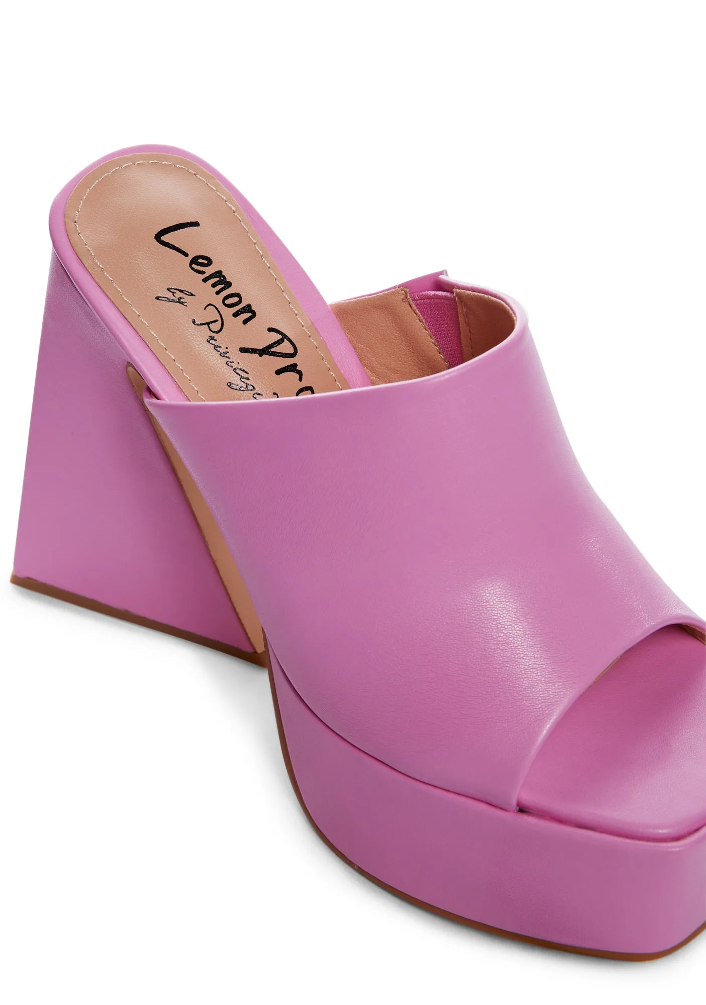 Caudillo Platform Heels  - Pink