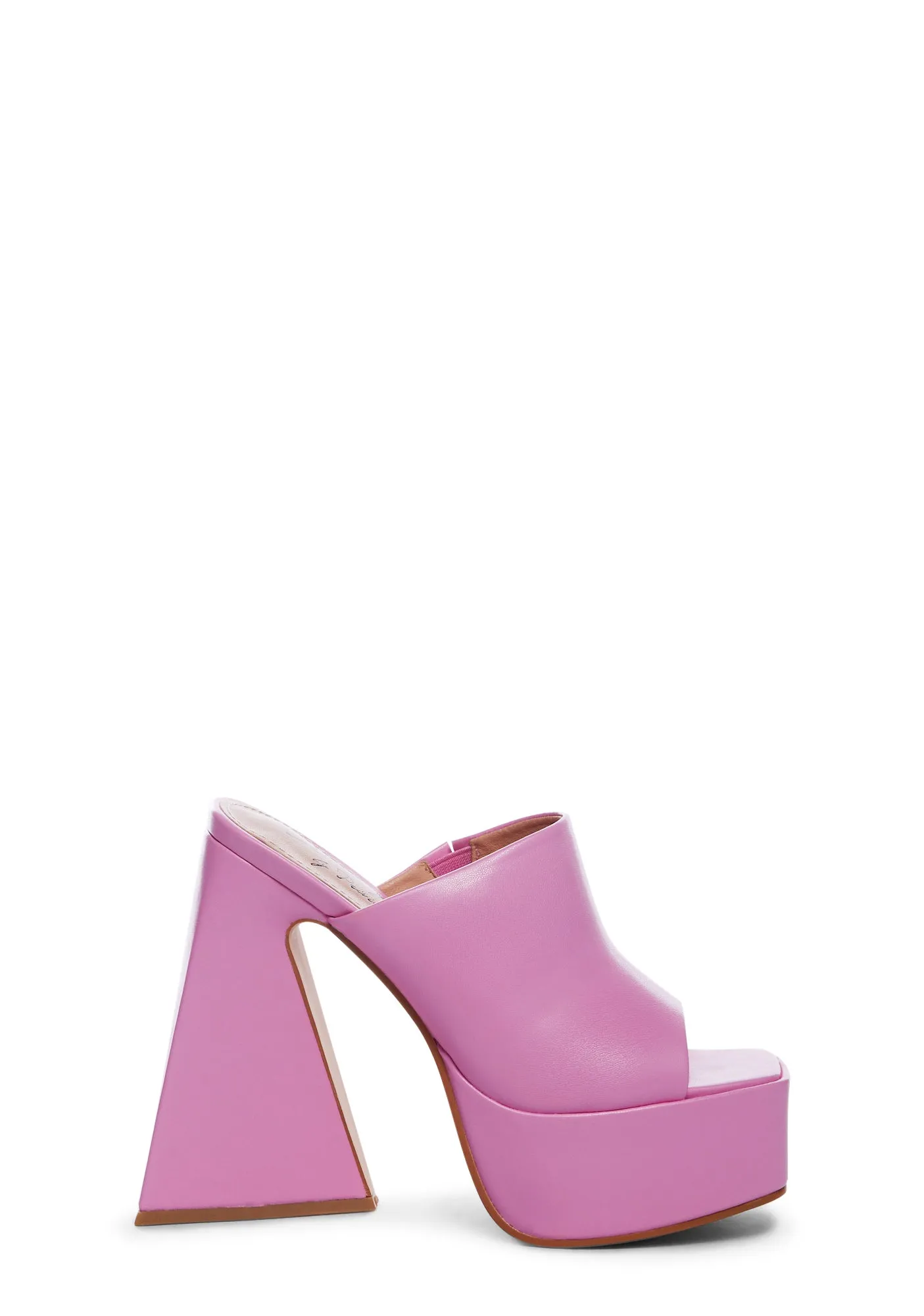 Caudillo Platform Heels  - Pink
