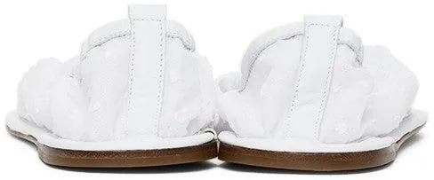 Cecilie Bahnsen White Hereu Edition Hyacinth Flats