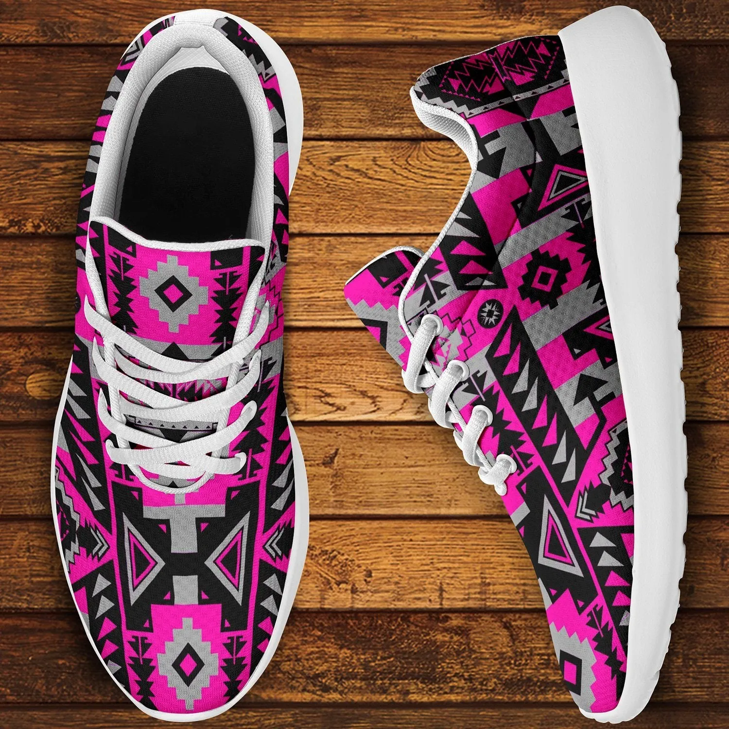 Chiefs Mountain Stunning Sunset Ikkaayi Sport Sneakers