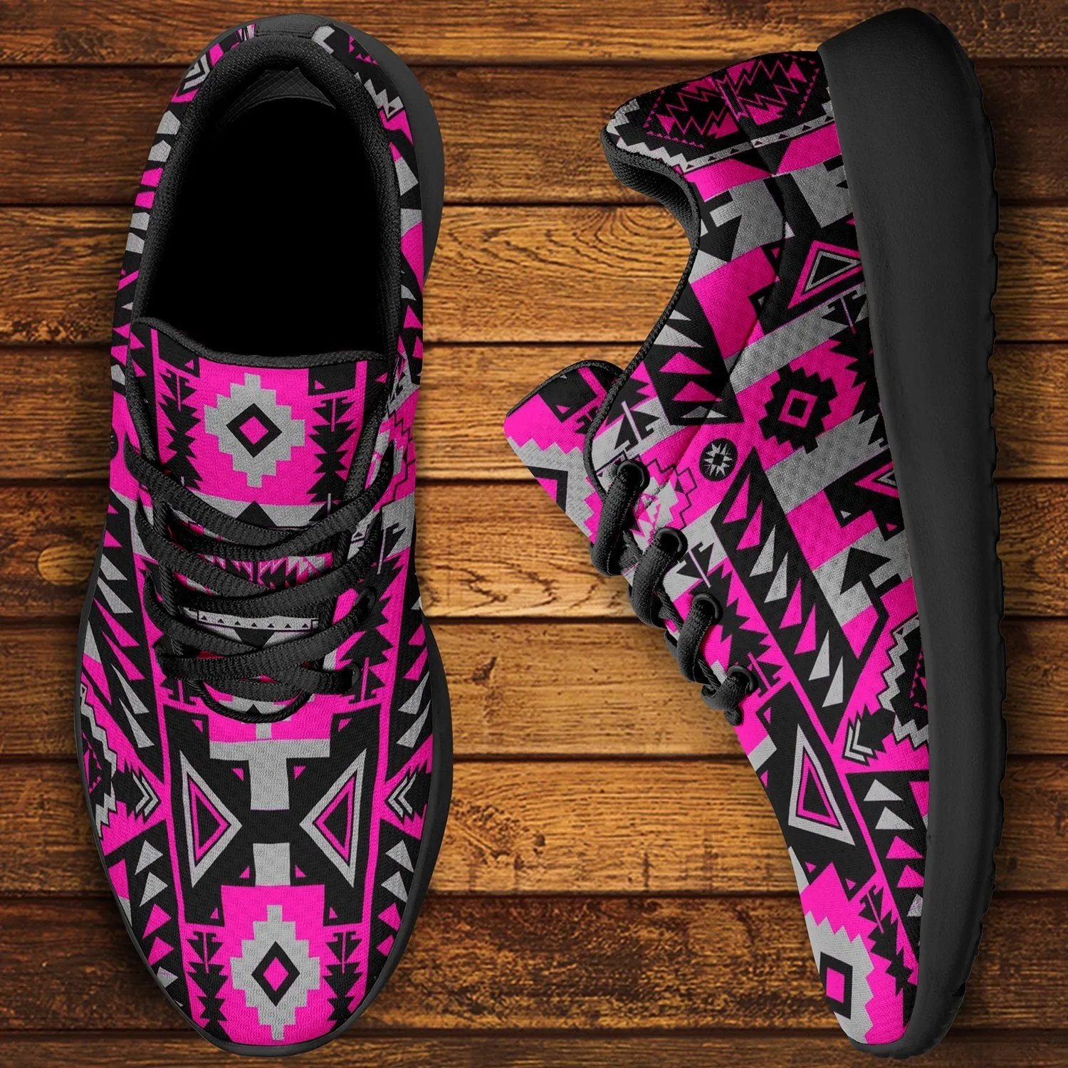 Chiefs Mountain Stunning Sunset Ikkaayi Sport Sneakers