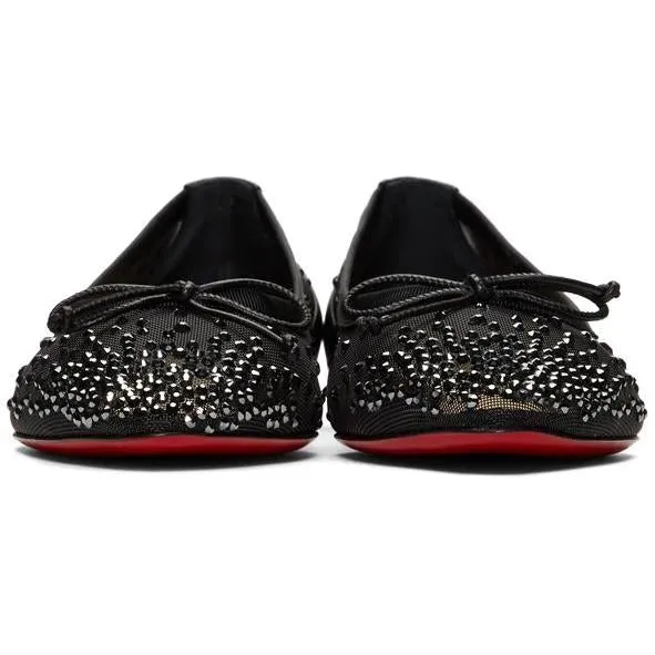 Christian Louboutin Black Patio Flats