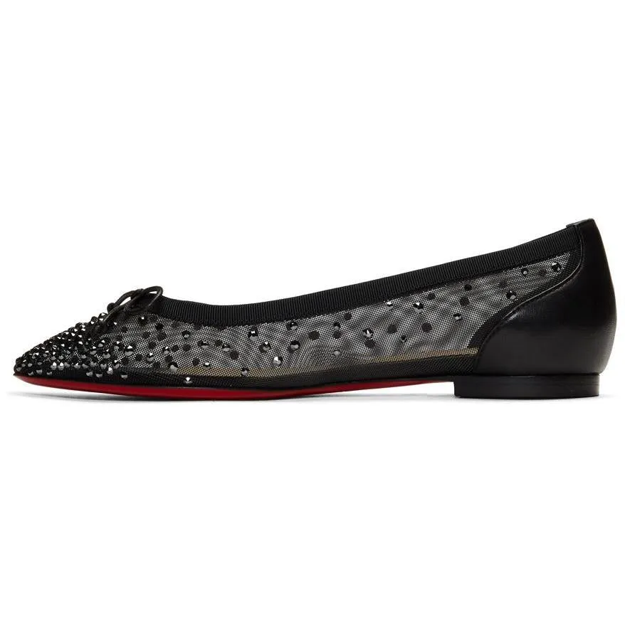 Christian Louboutin Black Patio Flats