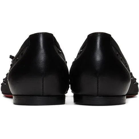 Christian Louboutin Black Patio Flats