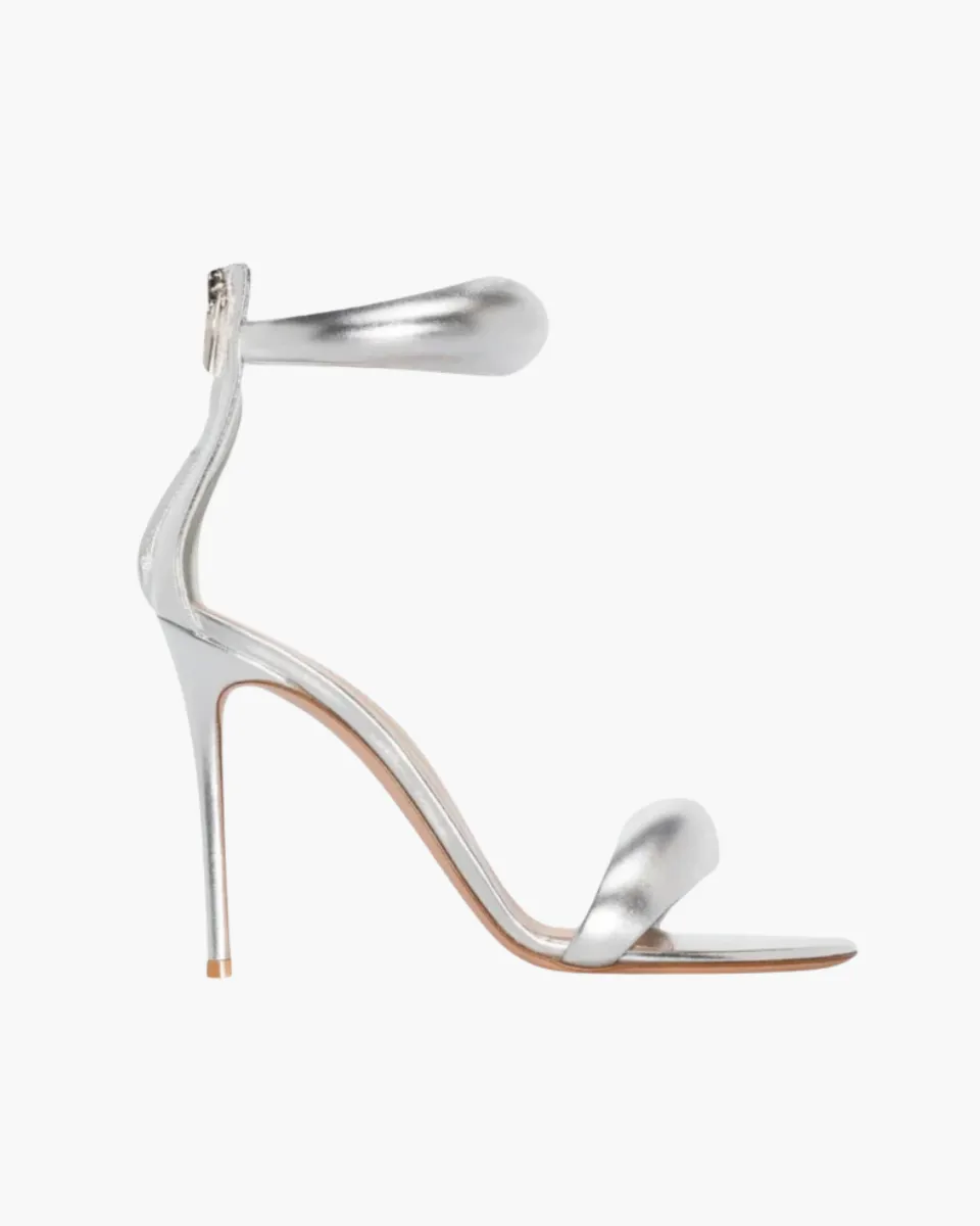 Clémence – Stiletto design – Puffy ankle strap heels