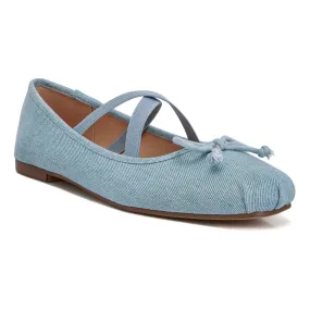 Criss Cross Strap Ballet Flats