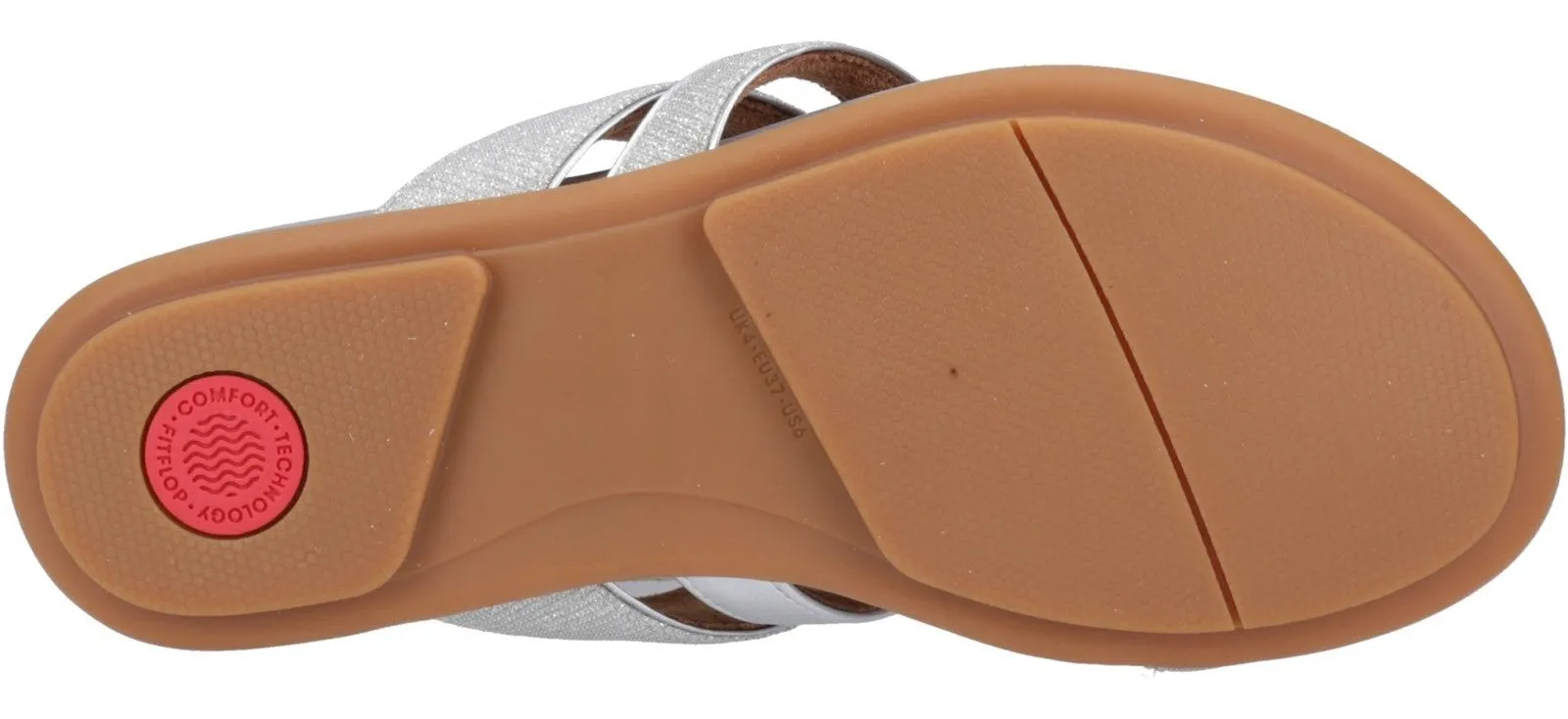 FitFlop Gracie Shimmerlux Womens Strappy Toe Post Sandal