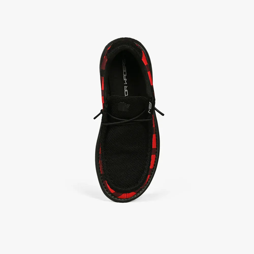 Gator Waders Buffalo Plaid Camp Shoes