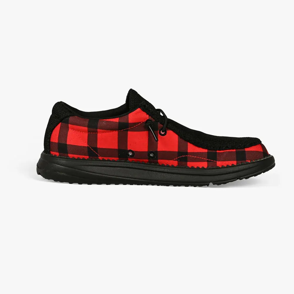 Gator Waders Buffalo Plaid Camp Shoes