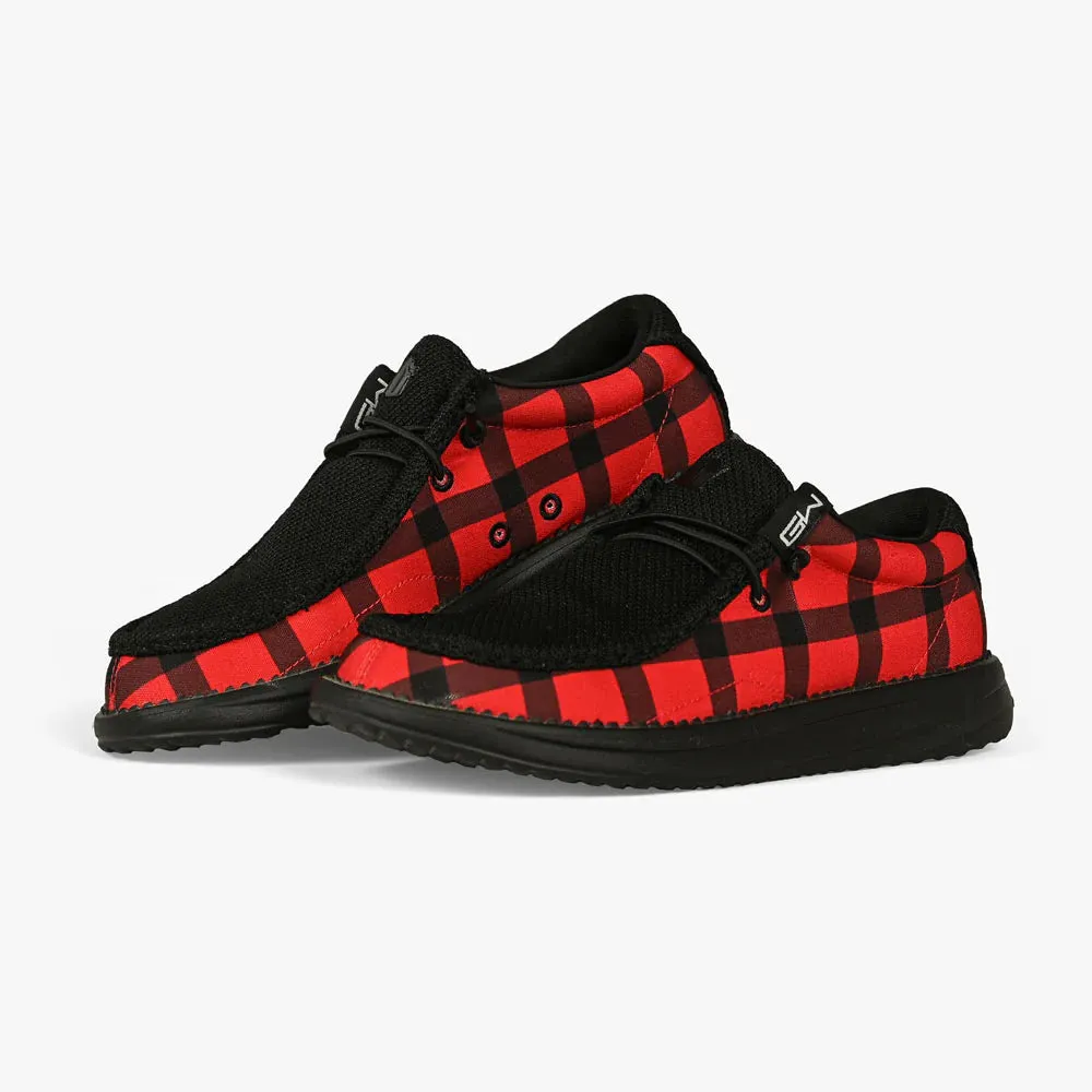 Gator Waders Buffalo Plaid Camp Shoes