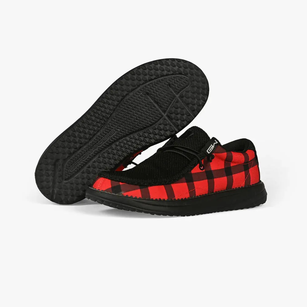 Gator Waders Buffalo Plaid Camp Shoes