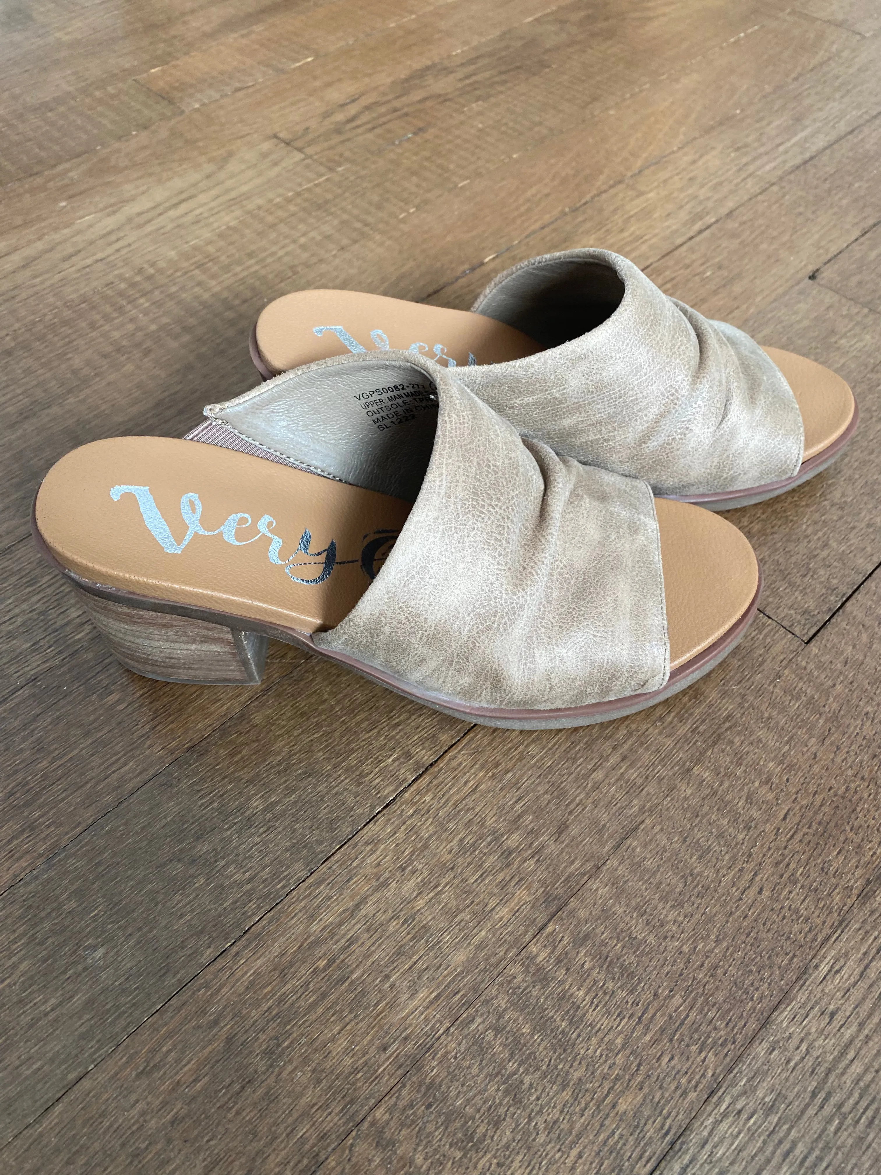 Gypsy Jazz Savannah Taupe Heels