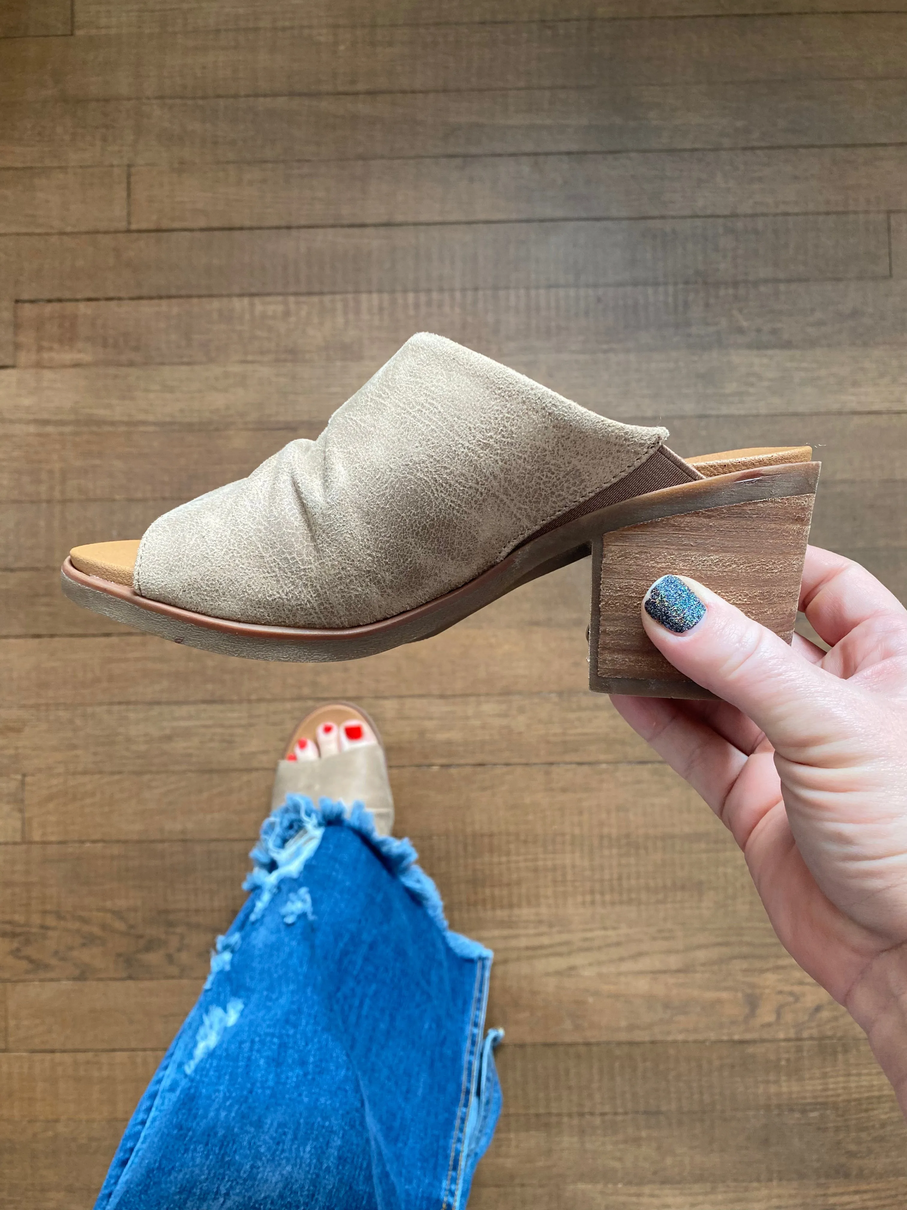 Gypsy Jazz Savannah Taupe Heels