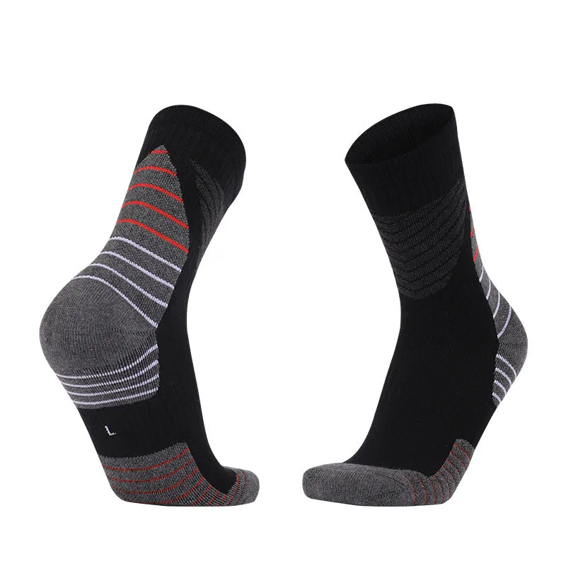 Hywell™ | Coolmax® Thick Padded  Basketball Crew Socks | 1 Pair