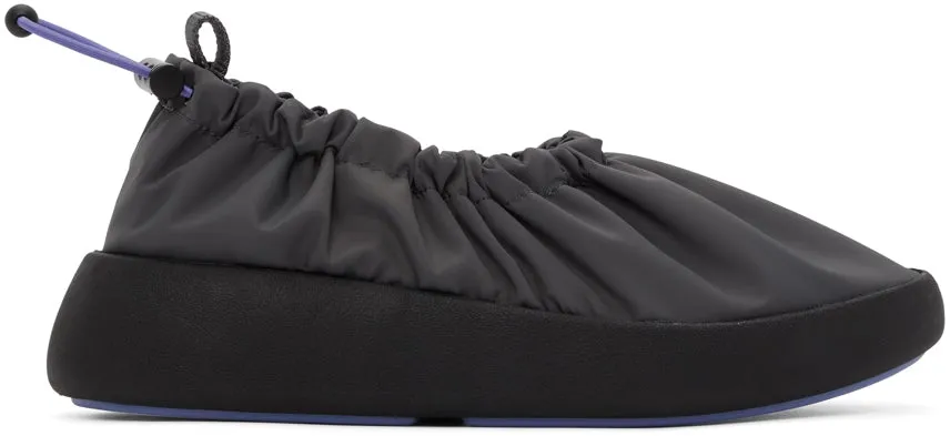 Issey Miyake Grey United Nude Edition Cover Ballerina Flats