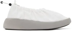 Issey Miyake White United Nude Edition Cover Ballerina Flats