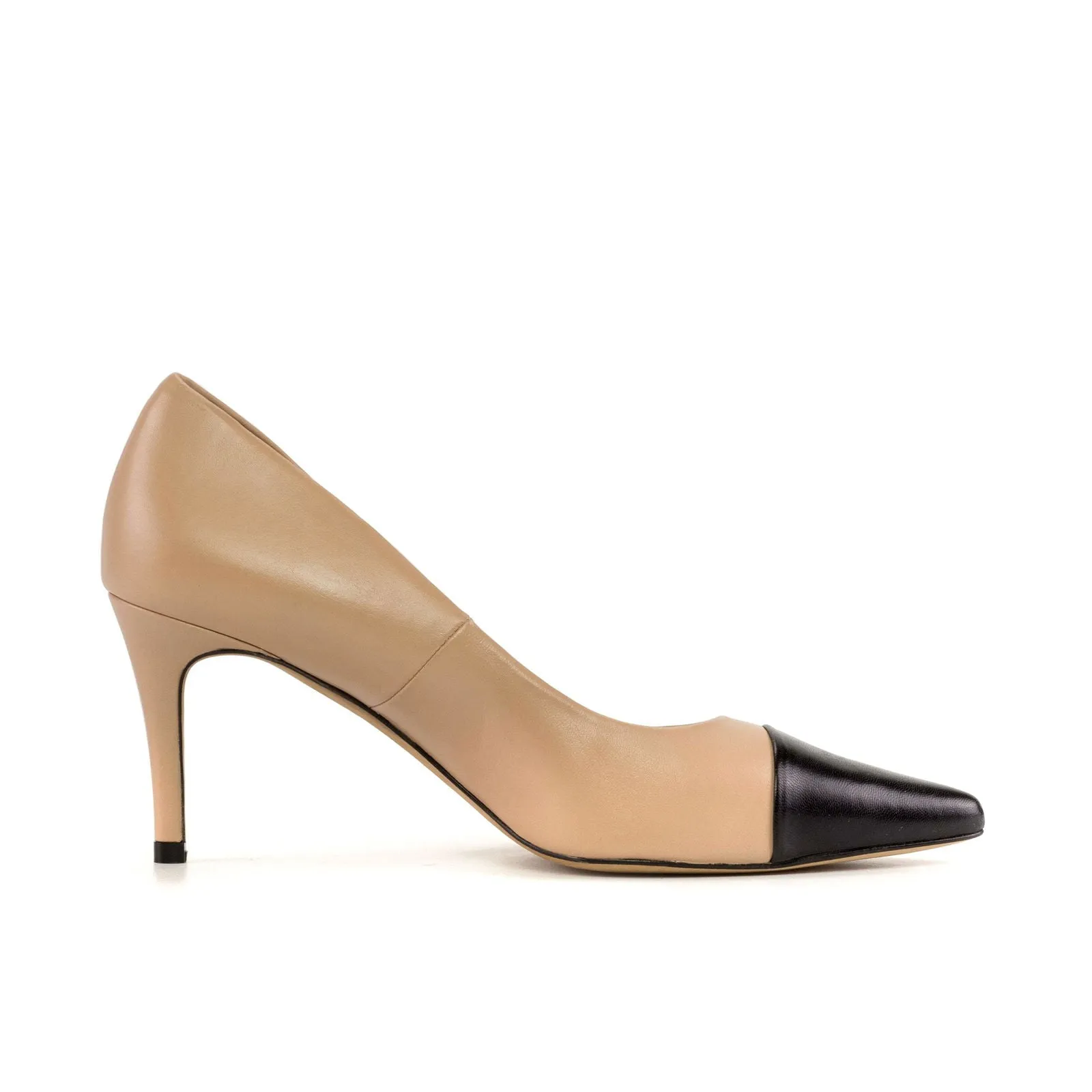 Ladies' Milan-Nappa Kaiser Nude, Nappa Kaiser, Nude Skin, Luxury Black-Wholesale