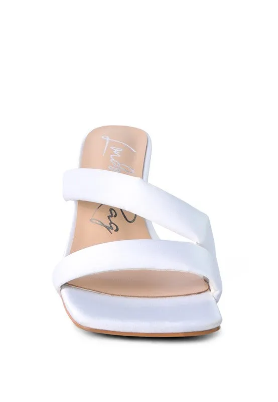 London Rag Spice Up Cross Strap High Heel Sandals