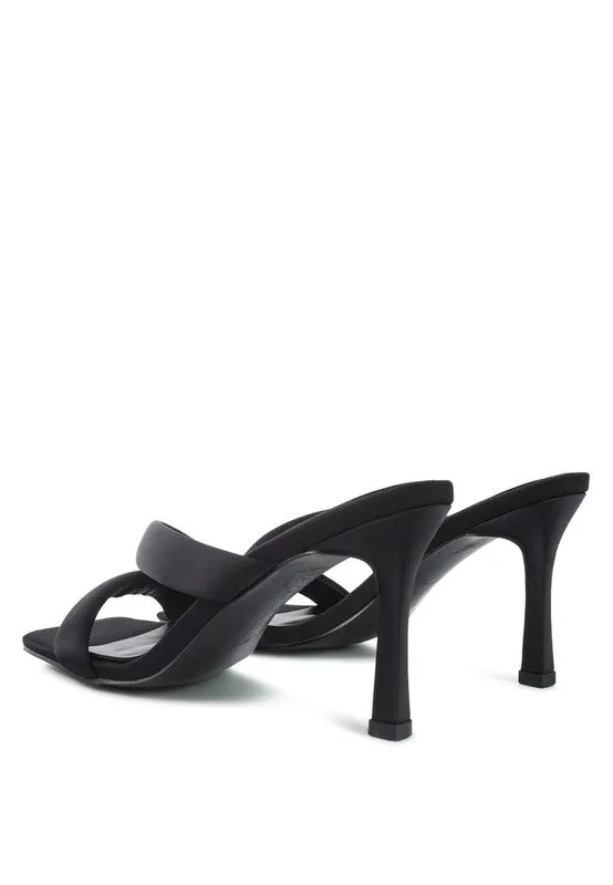 London Rag Spice Up Cross Strap High Heel Sandals