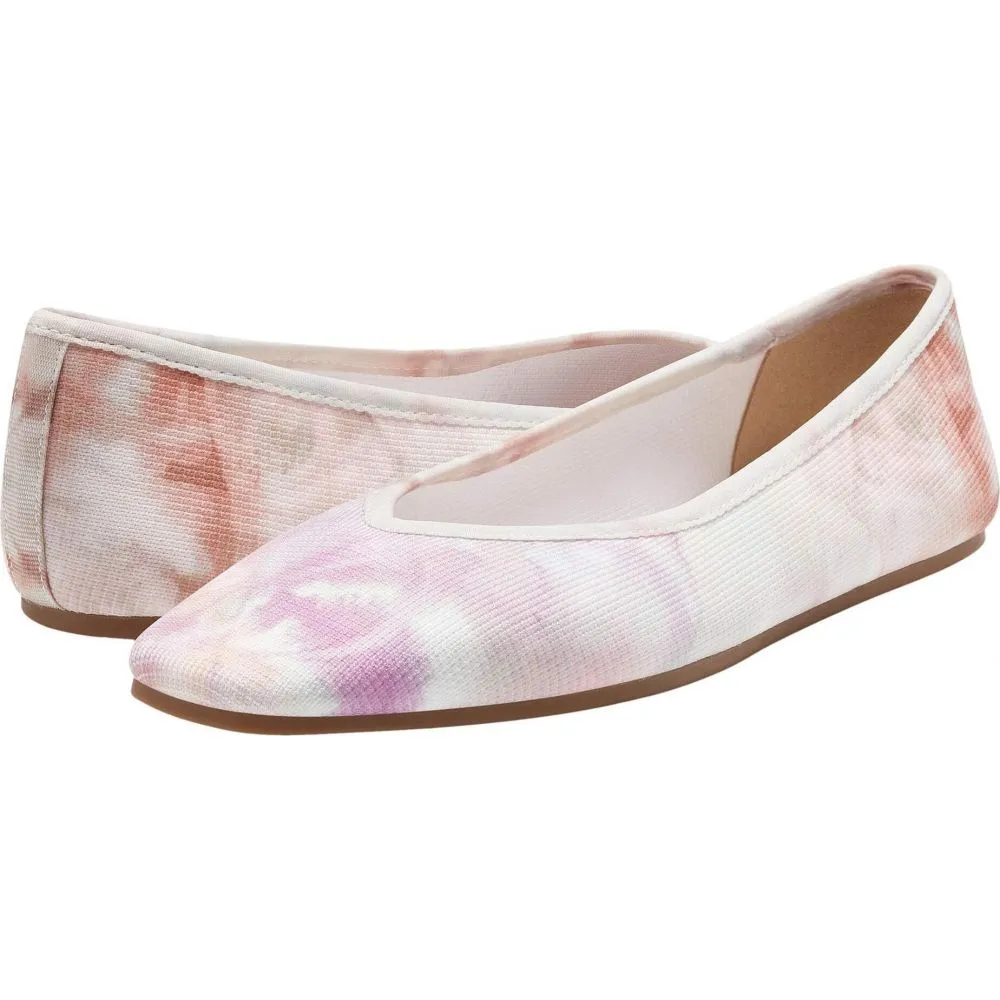 Louise Et Cie ALYAH Washable Knit Square-Toe Ballet Flats Tie Dye Multi