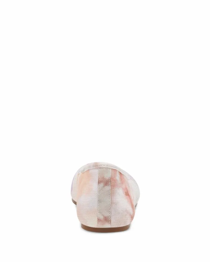Louise Et Cie ALYAH Washable Knit Square-Toe Ballet Flats Tie Dye Multi