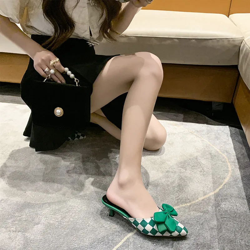 Luxury Slides Women High Heels