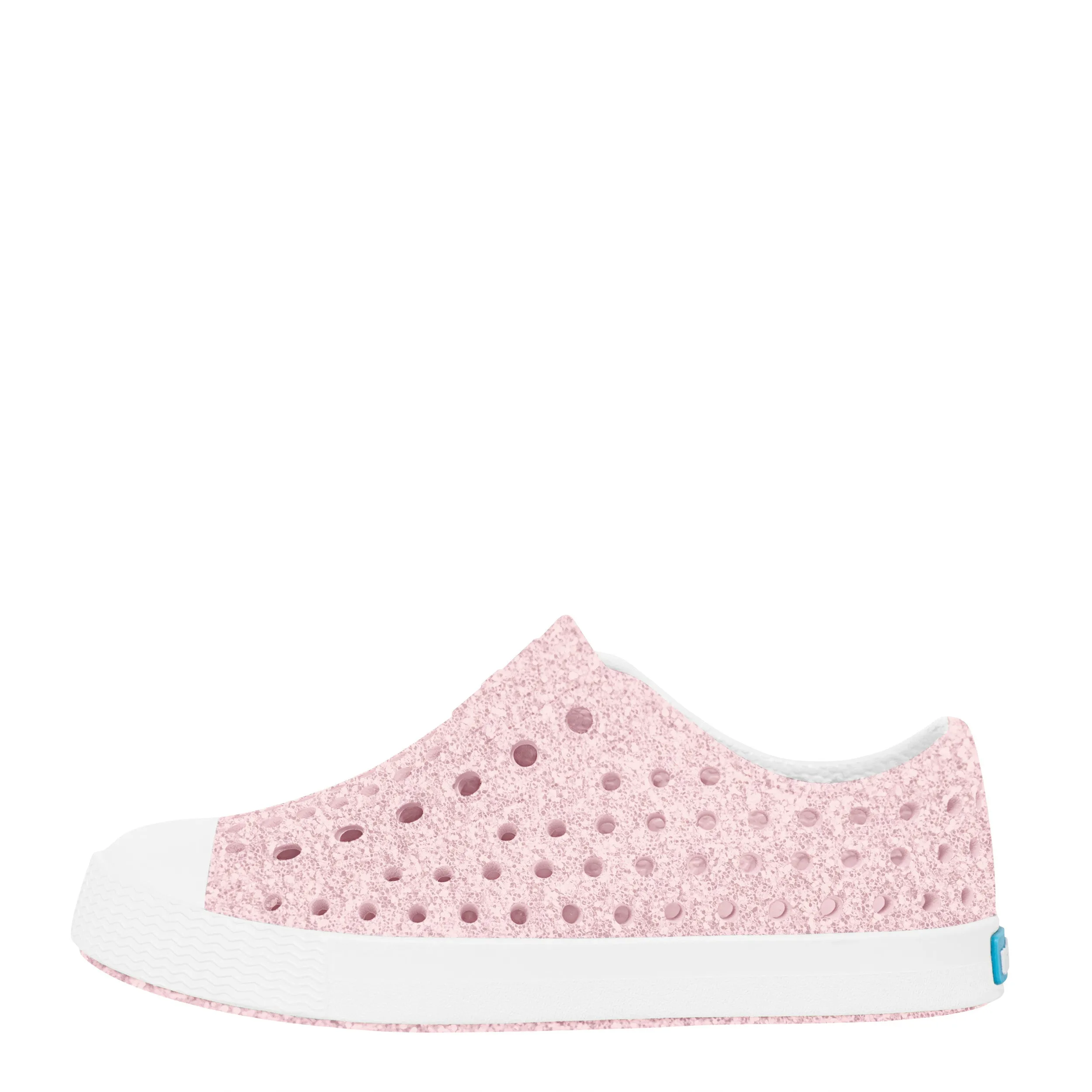Native Kid's Jefferson Bling Sneaker - Milk Pink/Shell White 13100112-6805