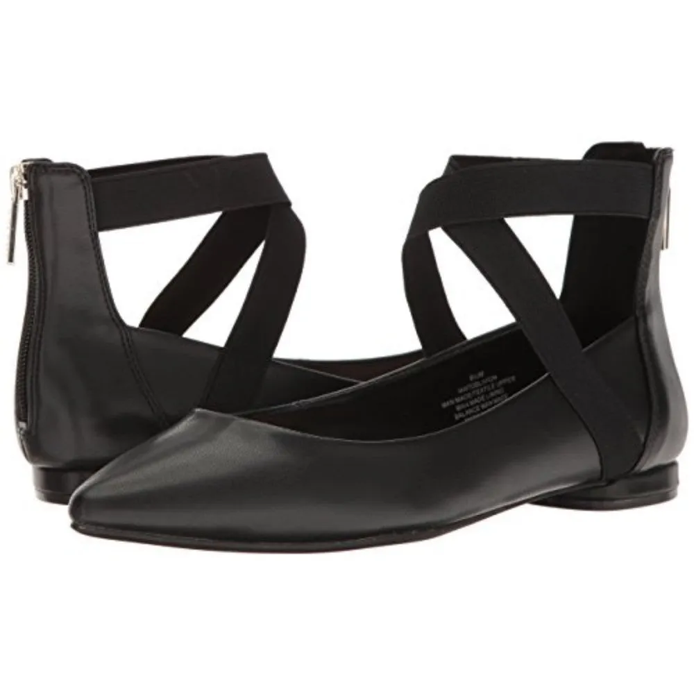 Oblivion Black Nine West Flat