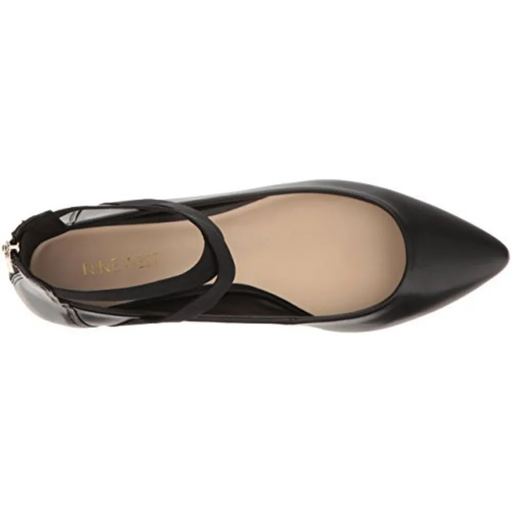 Oblivion Black Nine West Flat