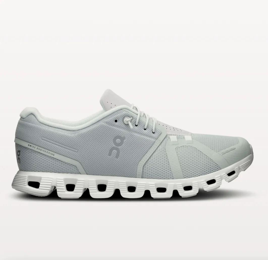 On Cloud Men's Cloud 5 Running Shoes- Grey