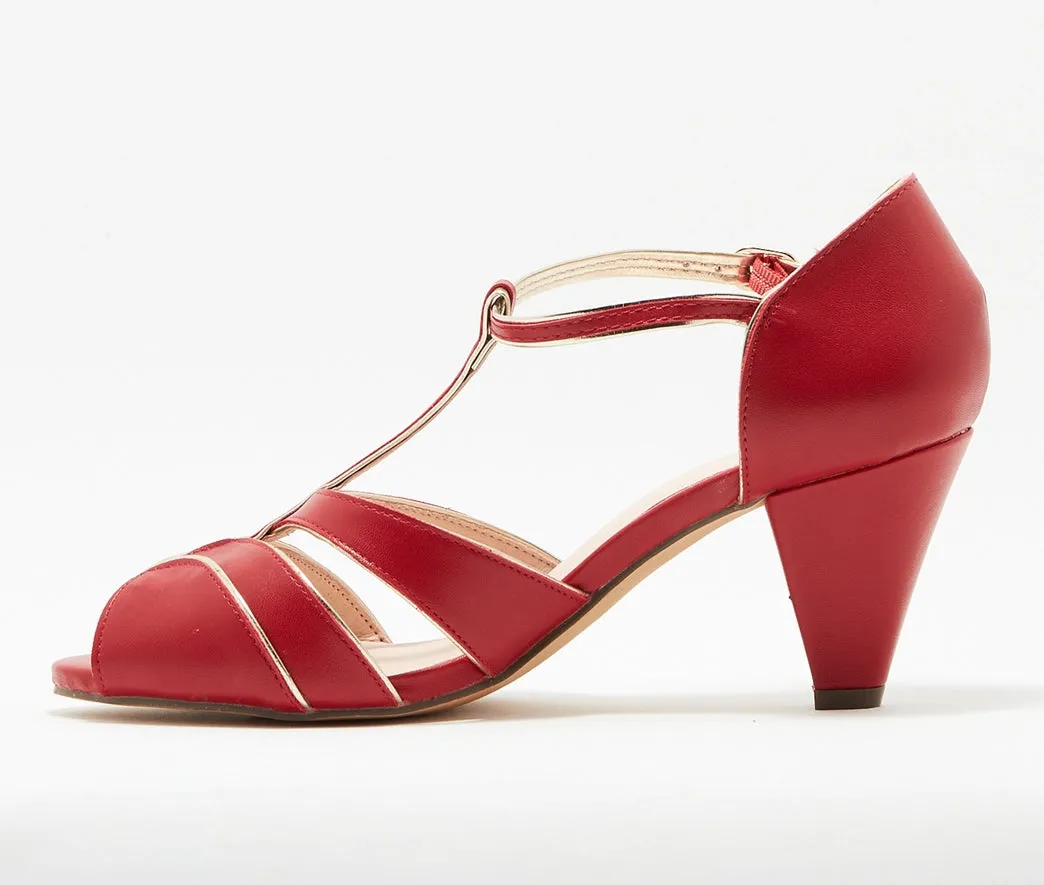 Penelope T-Strap Heel