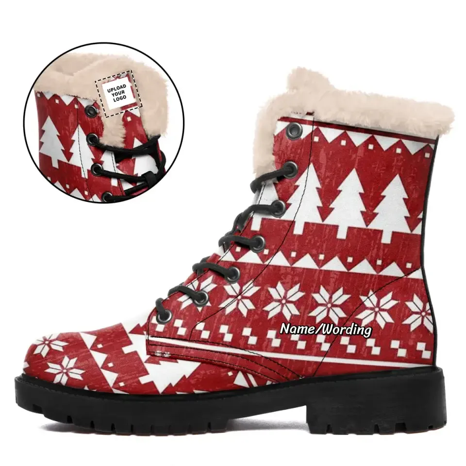 Personalized?X-Max?Boots,?Custom?Warm-Fur?Santa?Boots,?Christmas?Gift,WB-23020123