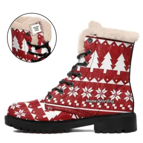 Personalized?X-Max?Boots,?Custom?Warm-Fur?Santa?Boots,?Christmas?Gift,WB-23020123