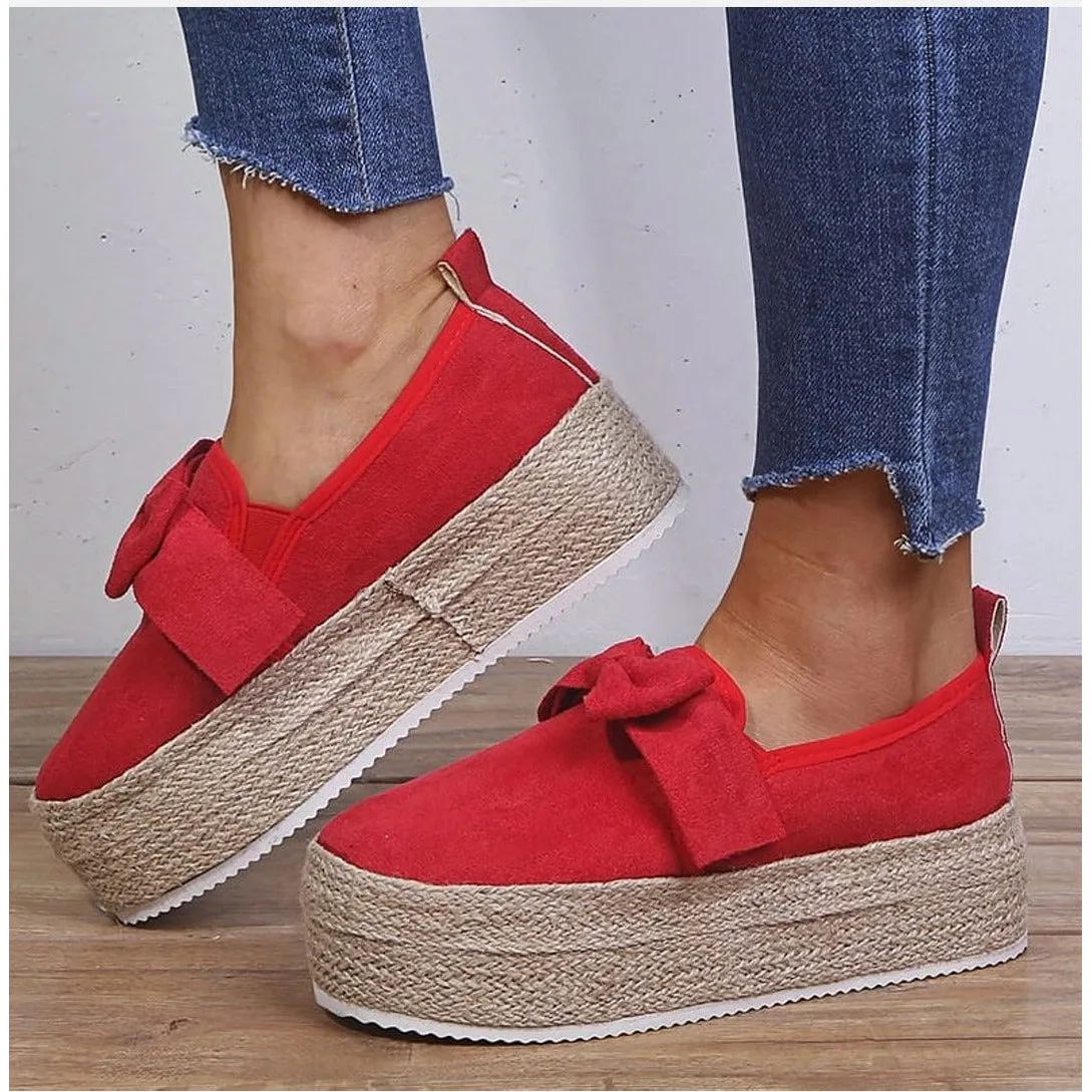 Platform Bow Shoes