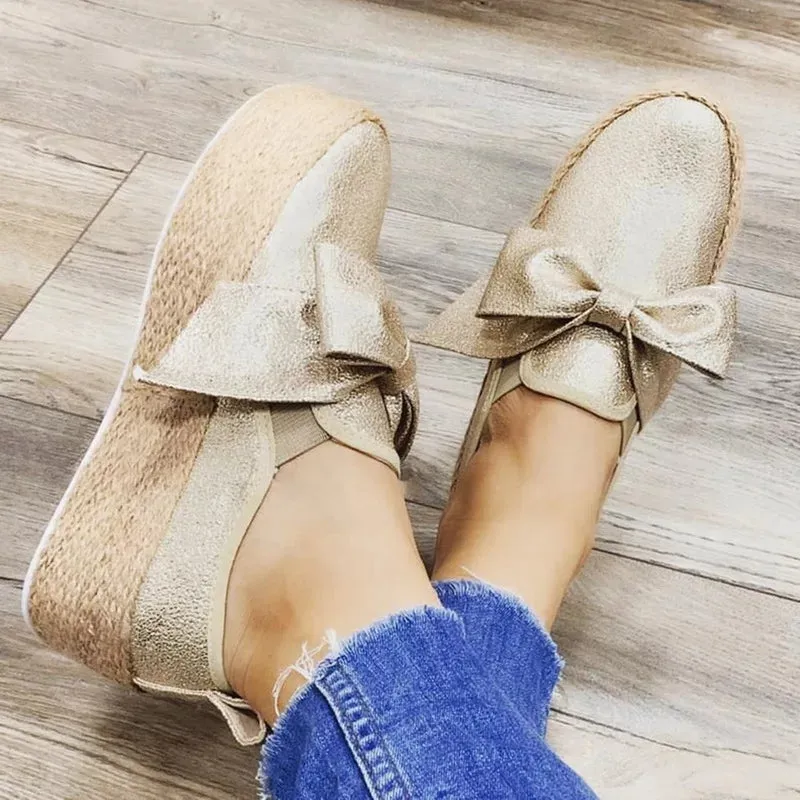 Platform Bow Shoes