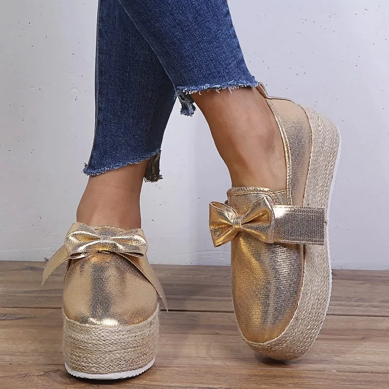 Platform Bow Shoes