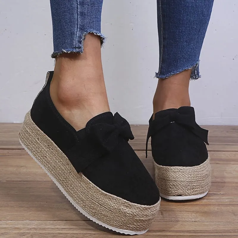 Platform Bow Shoes