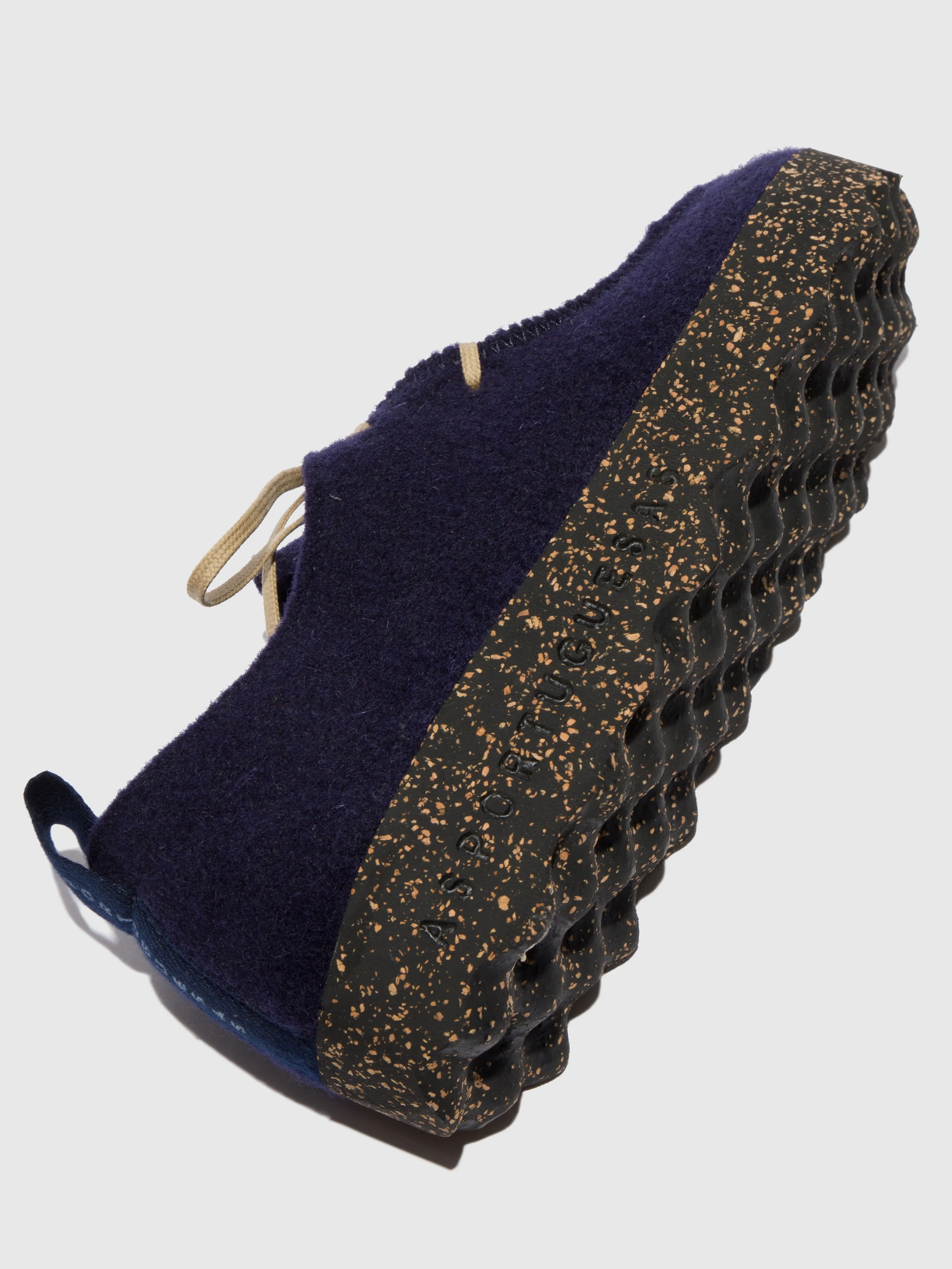 Round Toe Shoes CHAT Navy