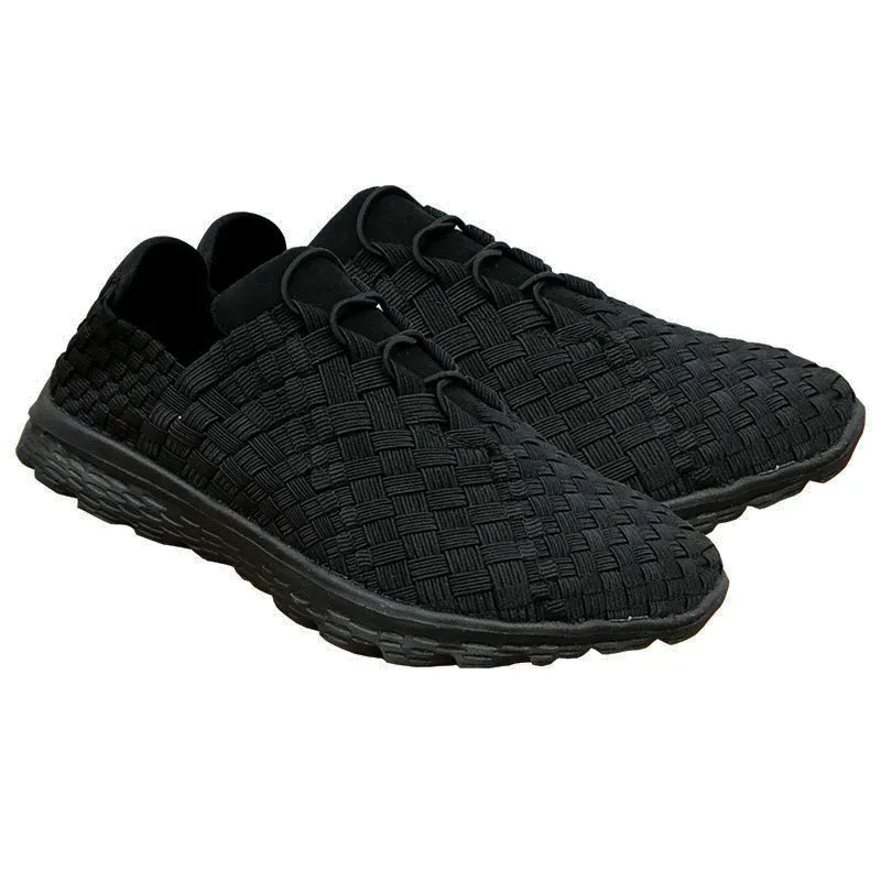 Skooda Shoes Ladies and Men's Black Sporty