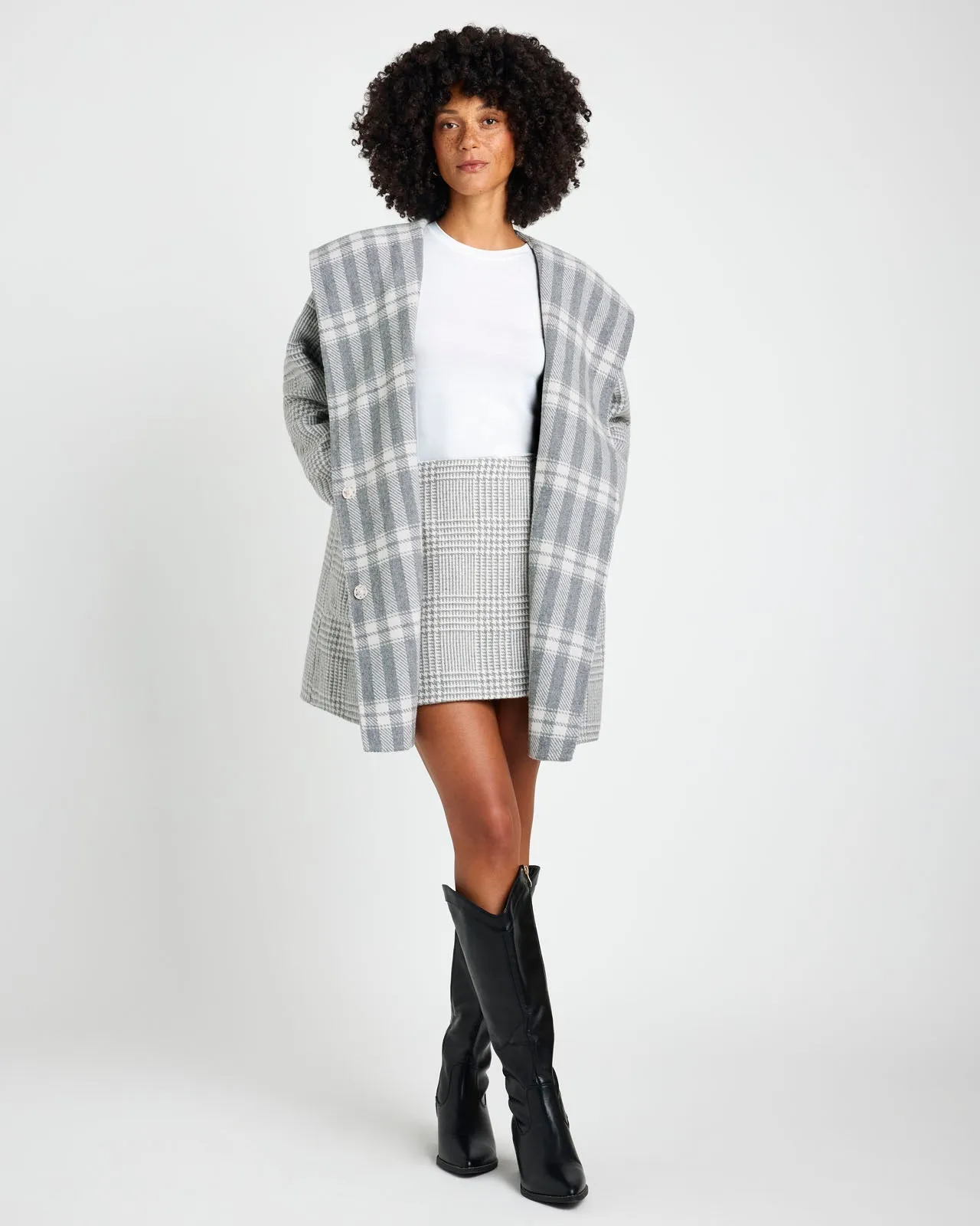 Splendid Elliott Plaid Coat